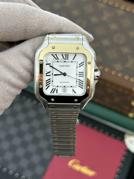 Cartier Santos 100 Two Tone