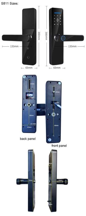 Yala smart / incuietoare inteligenta TTLOCK Bluetooth / WIFI