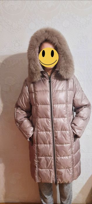 Зимняя удлинённая куртка