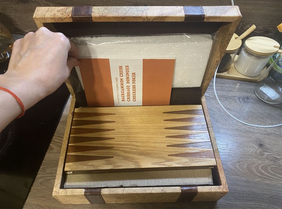 Сундук настольных игры.