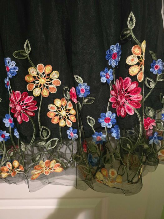 Vand set fusta, bluza, cardigan plasa si cardigan poliester  2XL/3XL, noi