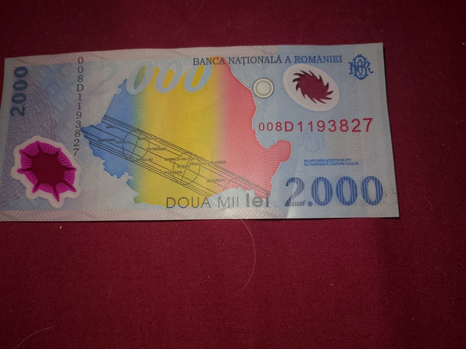 Vând bagnote de 2.000 lei