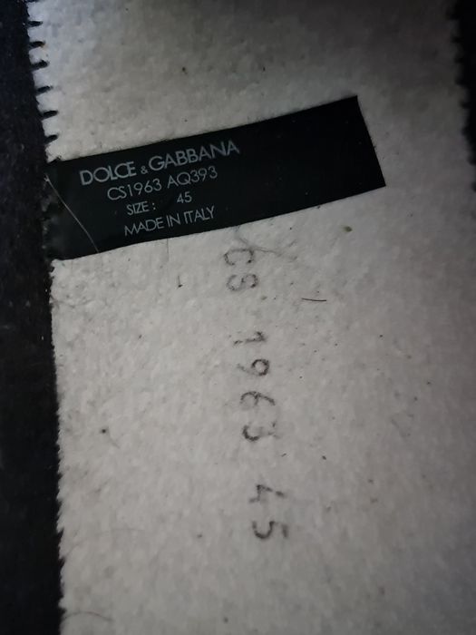 Sneakersi Originali Dolce & Gabbana 45 ca si Noi !