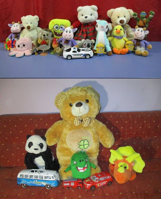 Много Детски Играчки - плюшени и пвц