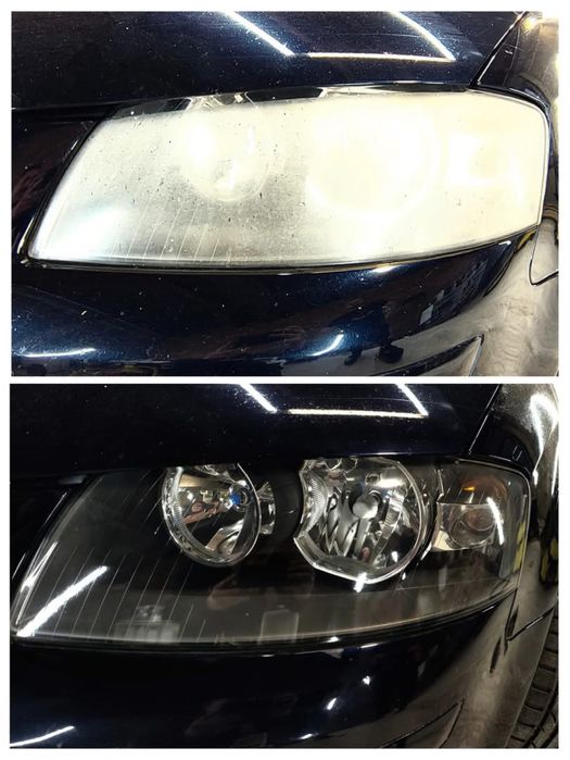 Полиране/ възтановяване на фарове НА АДРЕС