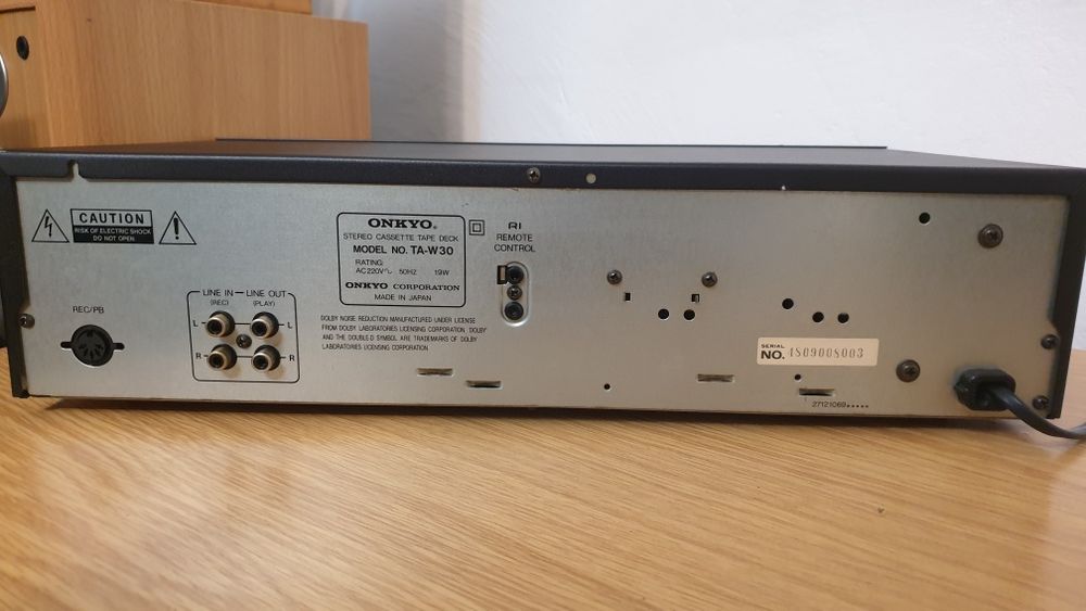 Deck Sherwood DD-6030C, Onkyo TA-W30, JVC TD-W216
