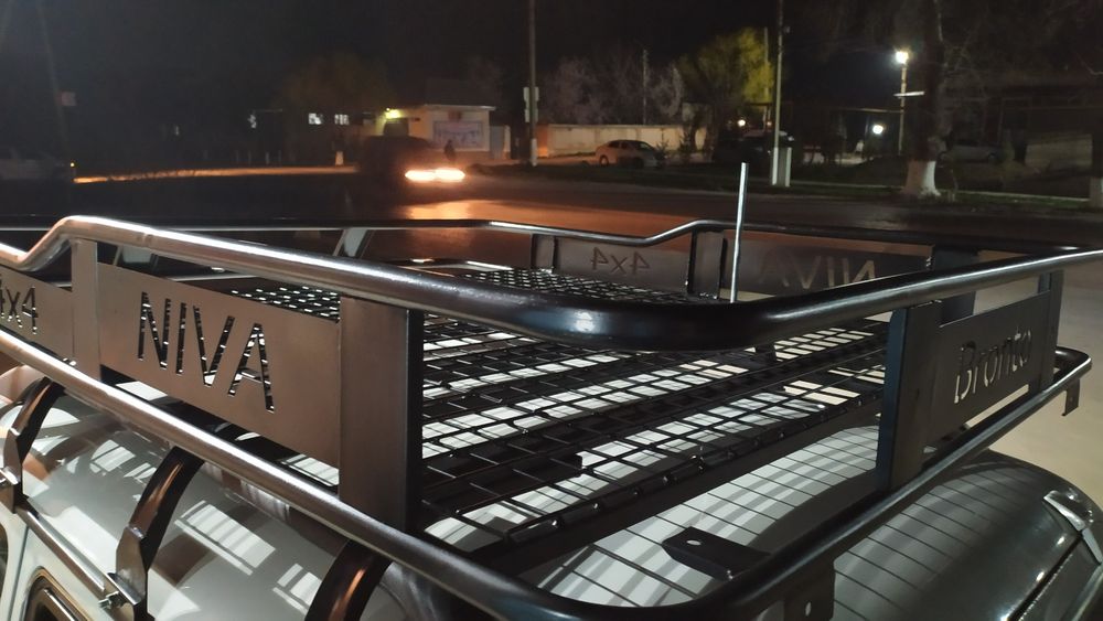 Niva мошинасини томига экспедиционный автобагажник