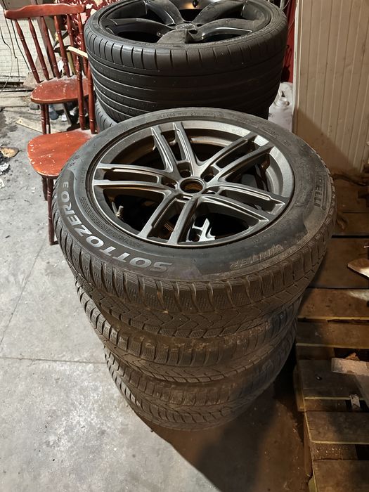 Jante Bmw Seria 5 G30 225 45 17 Anvelope iarna Pirelli Sottozero RSC