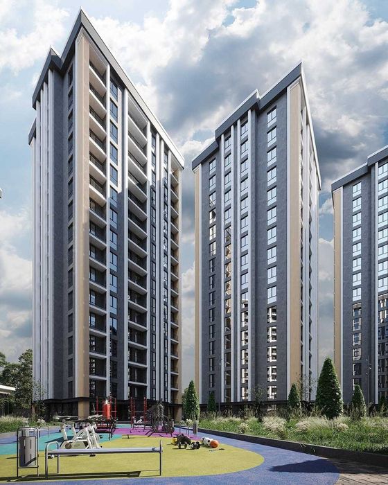 Новостройка 1/5/16 - 42,38м²!  в готовом доме на Паркентской/Олтинтепа