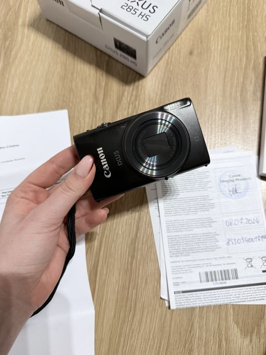 Canon IXUS 285 HS  + card SD 128GB