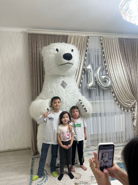 Белый мишка тедди мишки и аниматоры