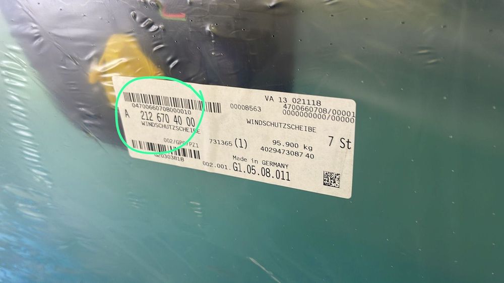 Parbriz original mercedes benz E class  w212 2015