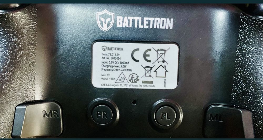 batletron controller wireless noi