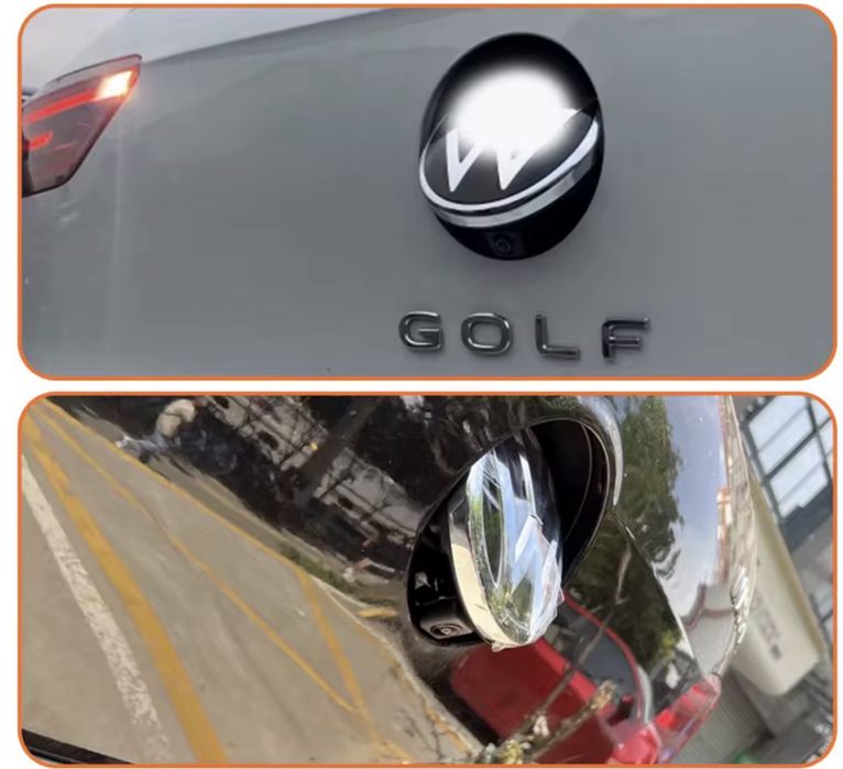 Cameră marșarier VW Golf 8 VIII 5H Camera Spate Originală Emblemă Flip