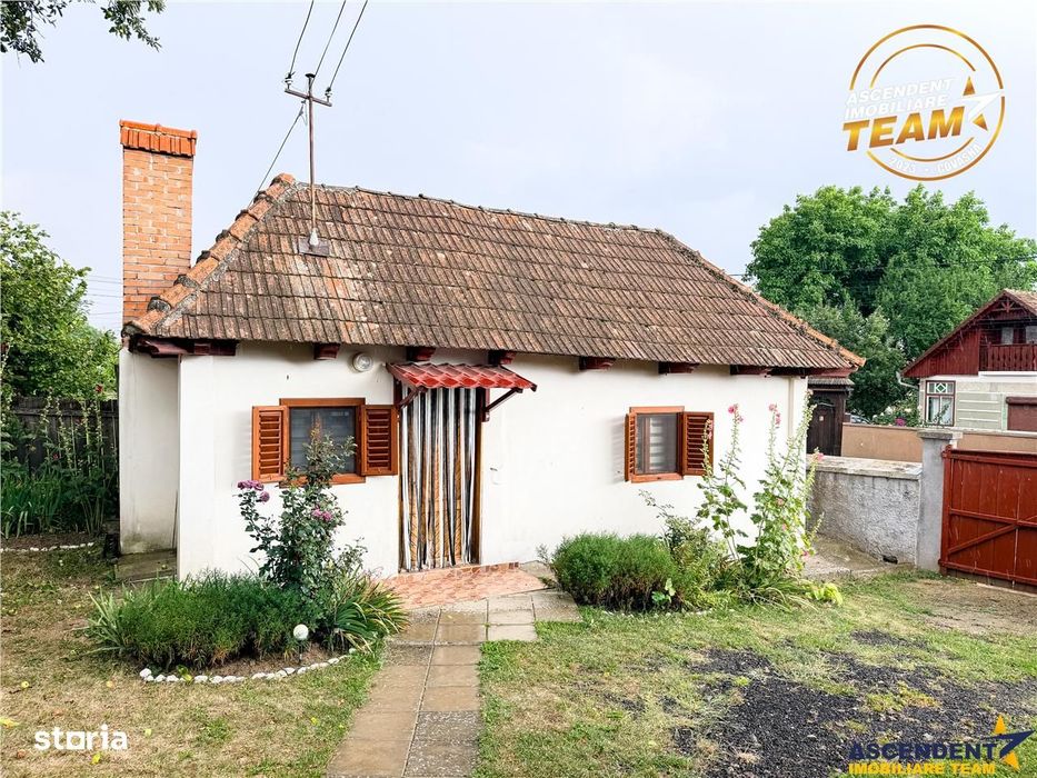 Casa cu teren generos de 1.315 mp, bucatarie de vara complet renovata