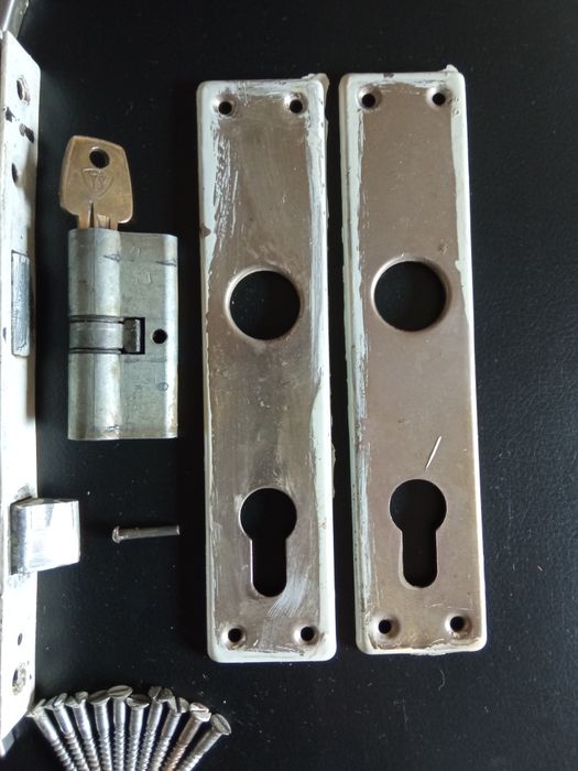 Замок дверной врезной советский
