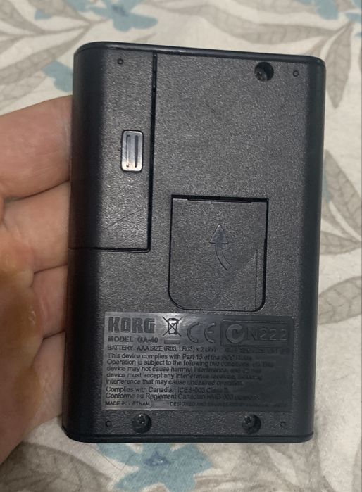 Тюнер гитарный Korg