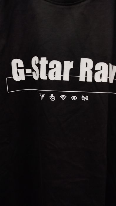 Оригинална тениска G-Star Raw Symbols M , L , XL нова мъжка черна