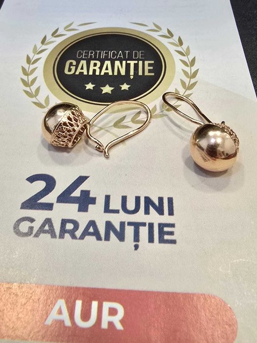 Cercei de aur (AG32 B27386.1) 2 ANI GARANTIE!