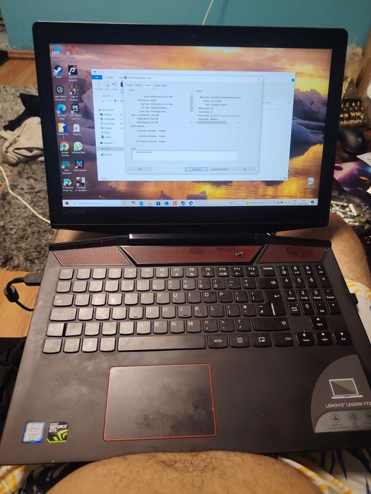 Laptop geiming i7 g7 ram 16 GB placavideo 6 gb