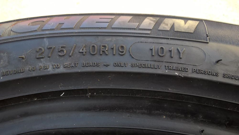 O anvelopa vara 275 40 19 michelin primacy 3 zp run flat profil 6,8 mm