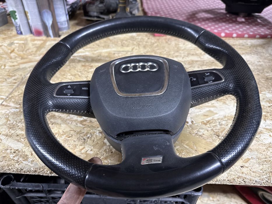 Volan 3spite s line complet audi a4 b8