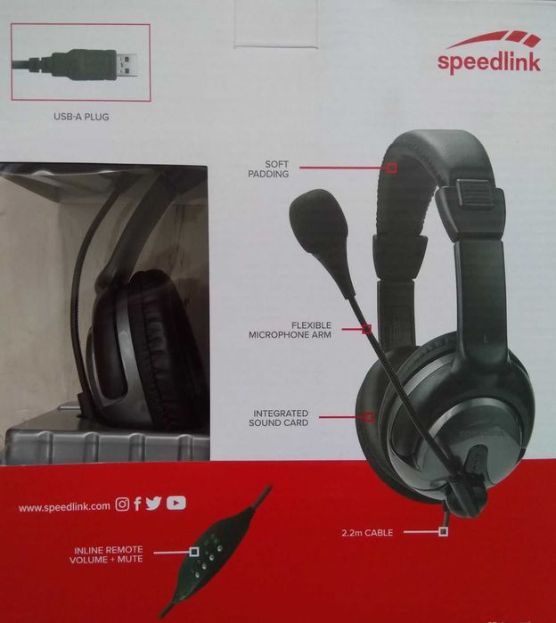 Casti Speedlink, Sento USB - noi, sigilate