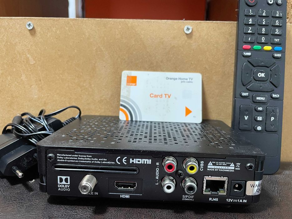 decodor kaon orange hd pt antena cablu decodor kaon hd cablu orange