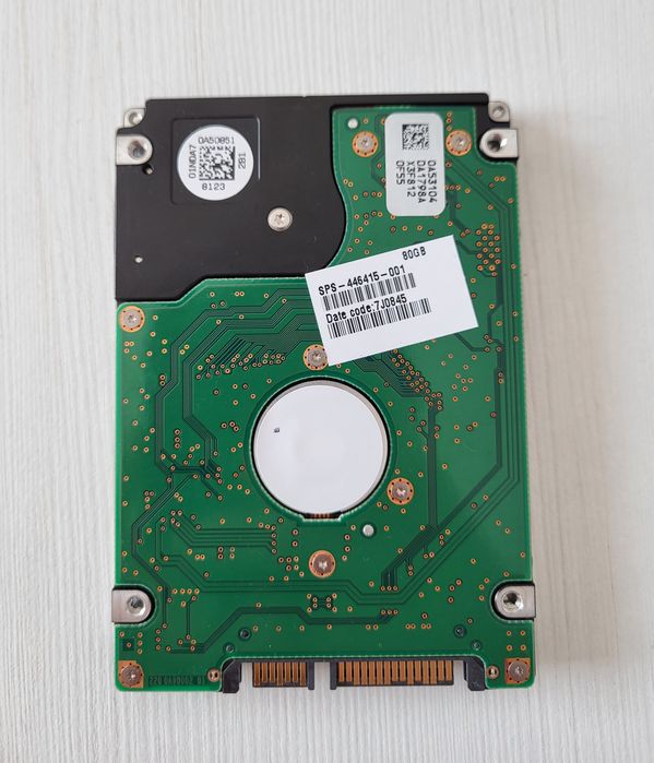 Hard laptop Hitachi 80 gb
