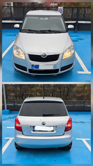 SKODA FABIA / 2008 / 1.2 benzina / euro 4 /  80 CP / AC / jante 15 /