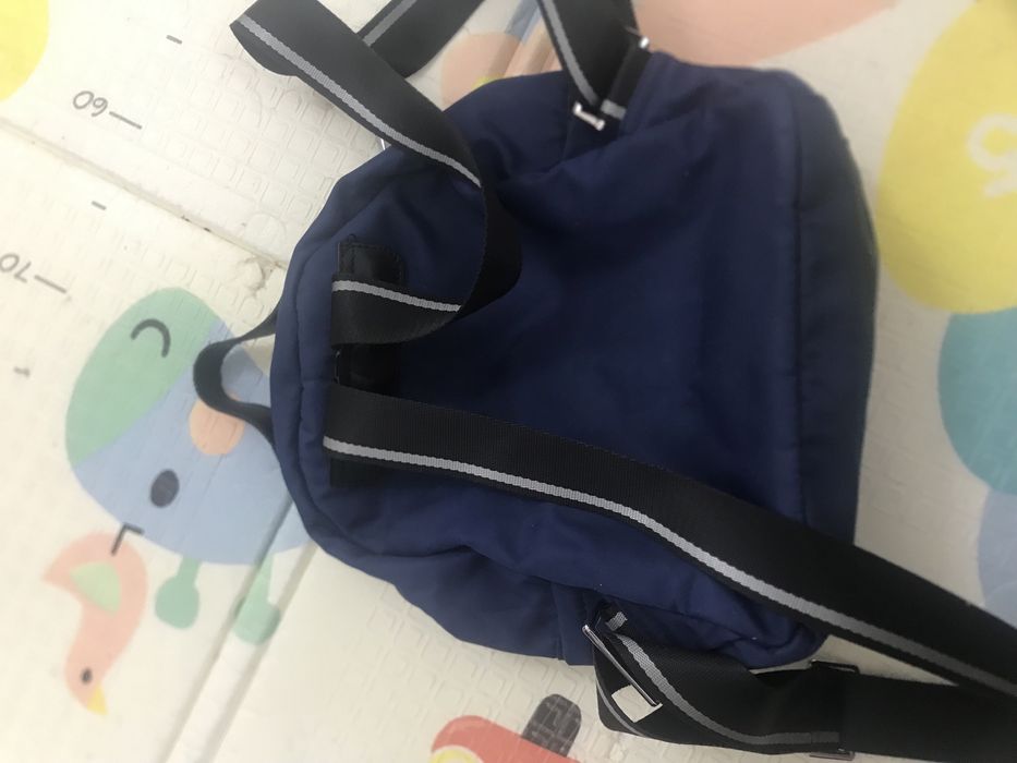 Рюкзак сумка синий розовый