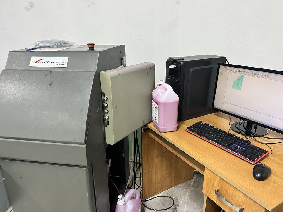 Лазер+широкоформатный станок