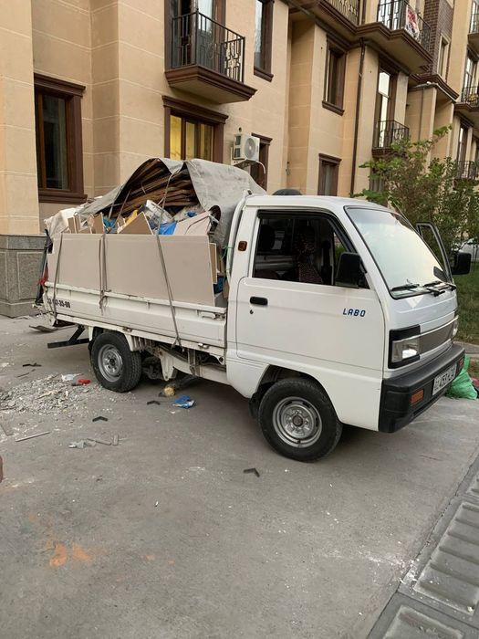 Вывоз мусора чикинди ташиш musir tashish