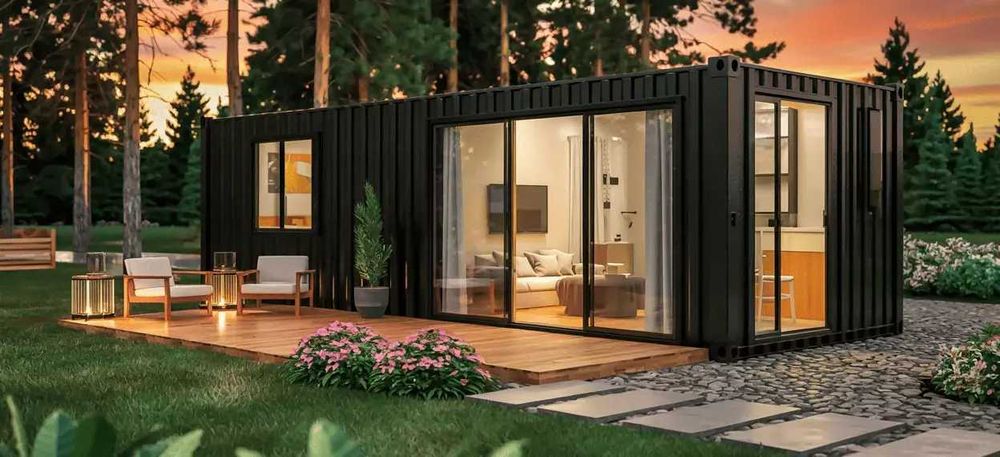 Контейнер 40 футов для жилья