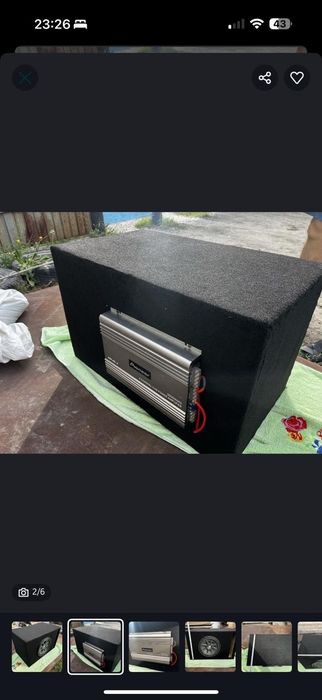 Продается сабвуфер