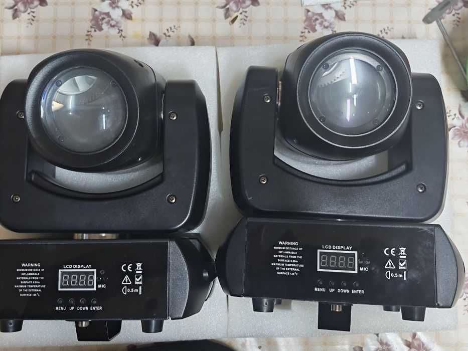 Moving head 120 w 4 buc + case transport cadou
