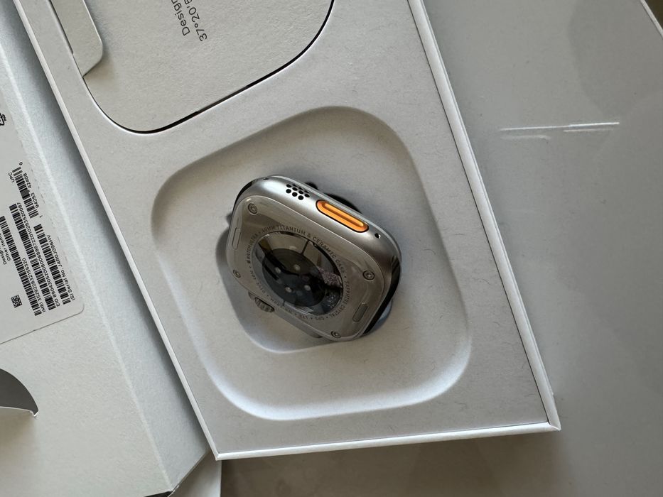 Apple Watch Ultra Titanium Case Green Alpine Loop 49MM/M