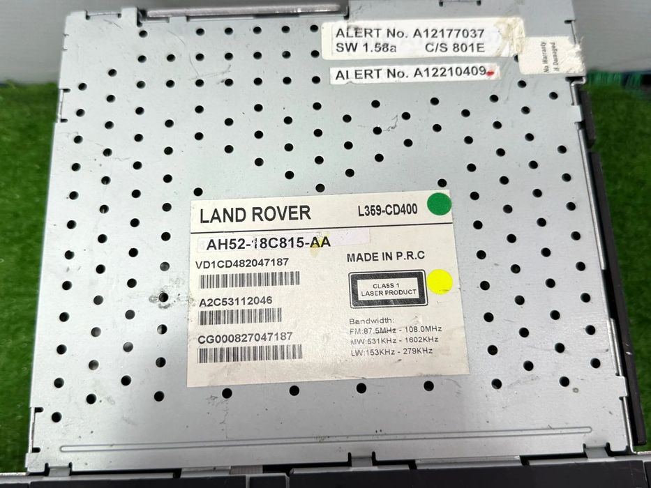 CONSOLA CENTRALA AUDIO /  RADIO CD PLAYER LAND ROVER FREELANDER II 2009 2.2 DIESEL DW12 SUV COD OEM AH52-18C815-AA A2C53112046 LR016908 2006-2014