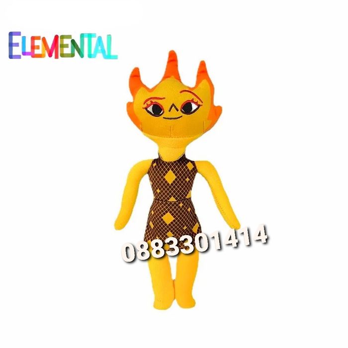 Elemental Стихии Плюшени играчки Ember Lumen Lake Ripple