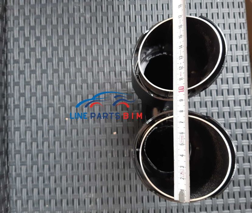 Tips Dublu Tipsuri Evacuare Inox Carbon Toba Akrapovic //M BMW AUDI