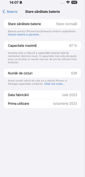 iPhone 15 Pro Max, White, ca nou