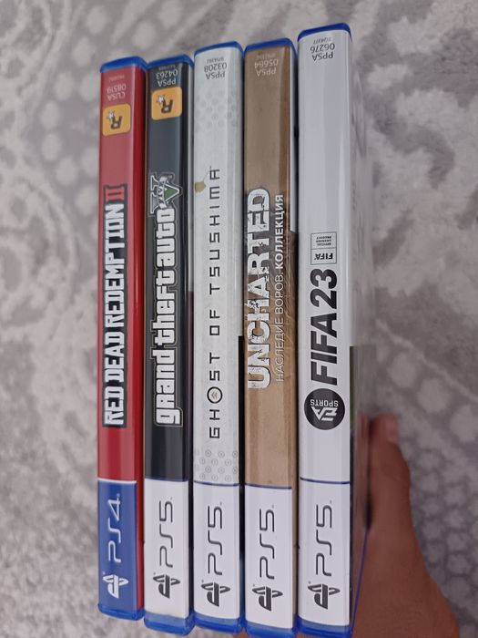 Игры на PS5/PS4 на дисках