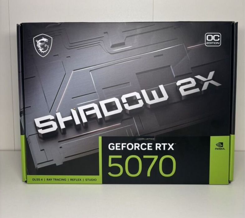 Видеокарта msi rtx 5070 12gb (new)