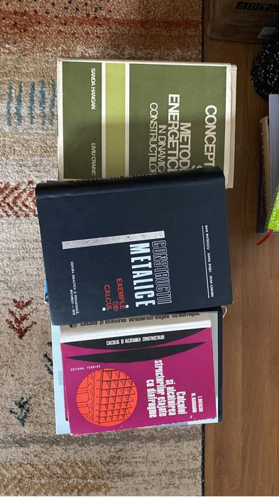 Carti tehnice de constructii.  PRET NEGOCIABIL