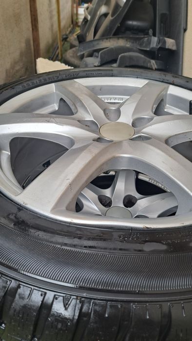 Jante Subaru Forester 5x100+anvelope 225.55.17