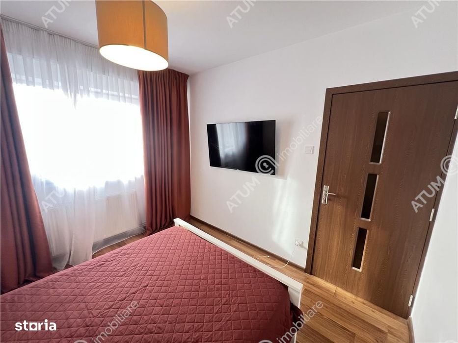 Apartament 3 camere mobilate utilate 2 bai pivnita zona Turnisor Sibiu
