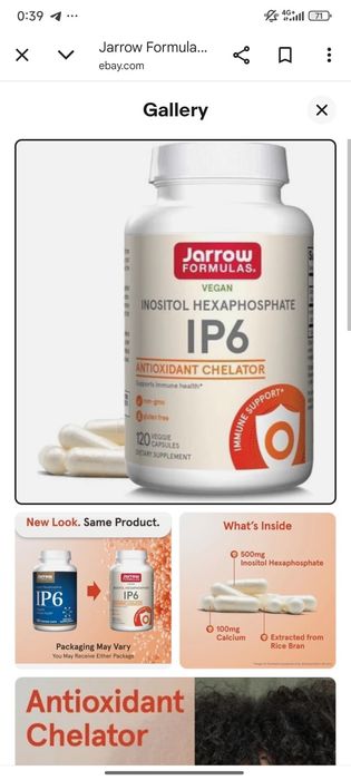 Inositol hexaphosphate IP6 120 vag capsules