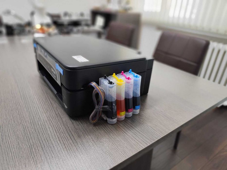 НОВИ  Epson XP-2205 Wifi със чисто нова CISS и НОВИ Epson Еcotank 2720, 2850, 2856 , 4700 , 4810( 300лв ) 2825 128 €