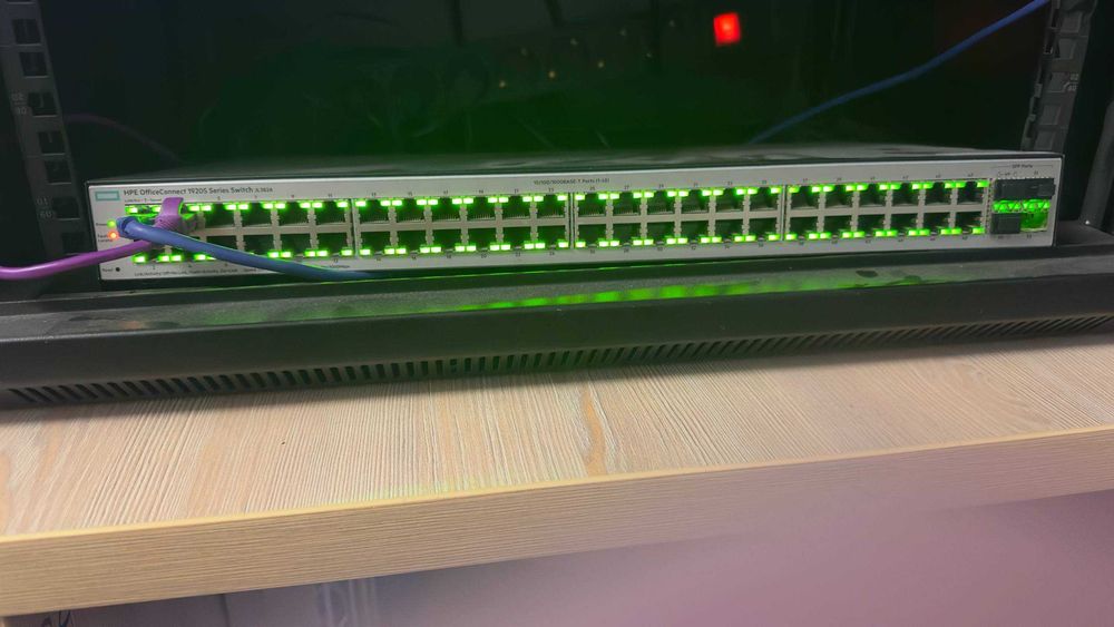 Коммутатор управляемый HPE 1920S 48G 4SFP Switch JL382A