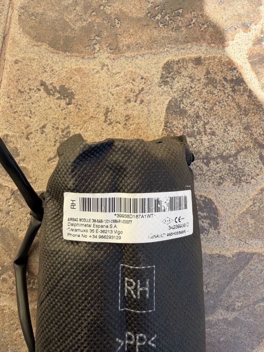 Airbag scaun Dacia